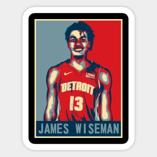 James Wiseman Sticker